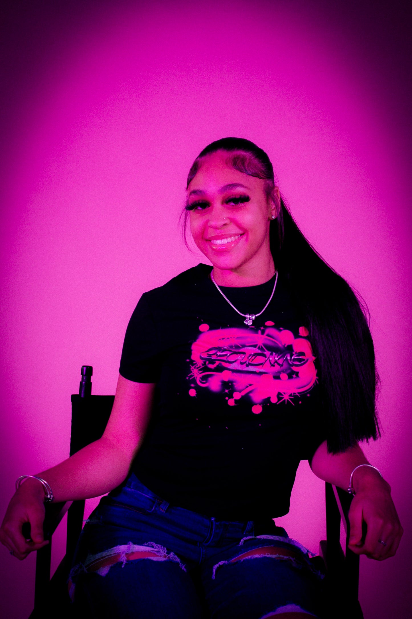 "90s CLOUDNXNE" Baby Tee