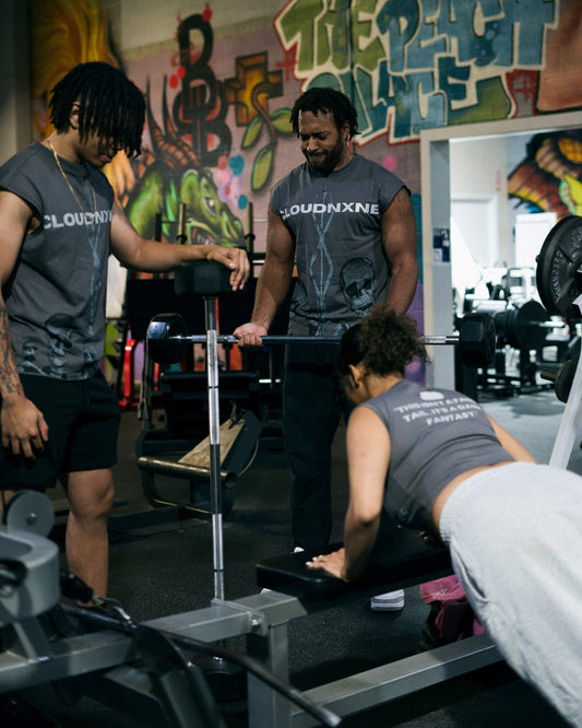 ORIGINS: "The Sacrifice" Oversized Muscle Tee