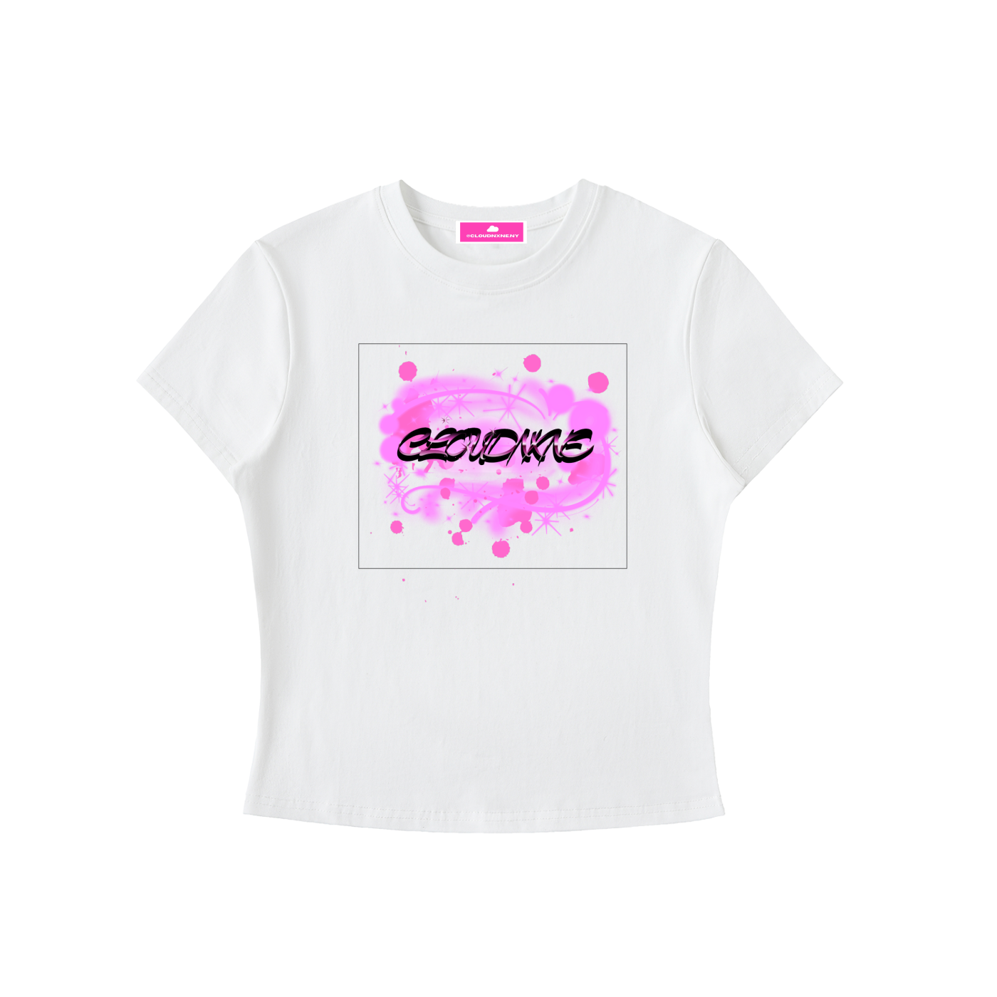 "90s CLOUDNXNE" Baby Tee