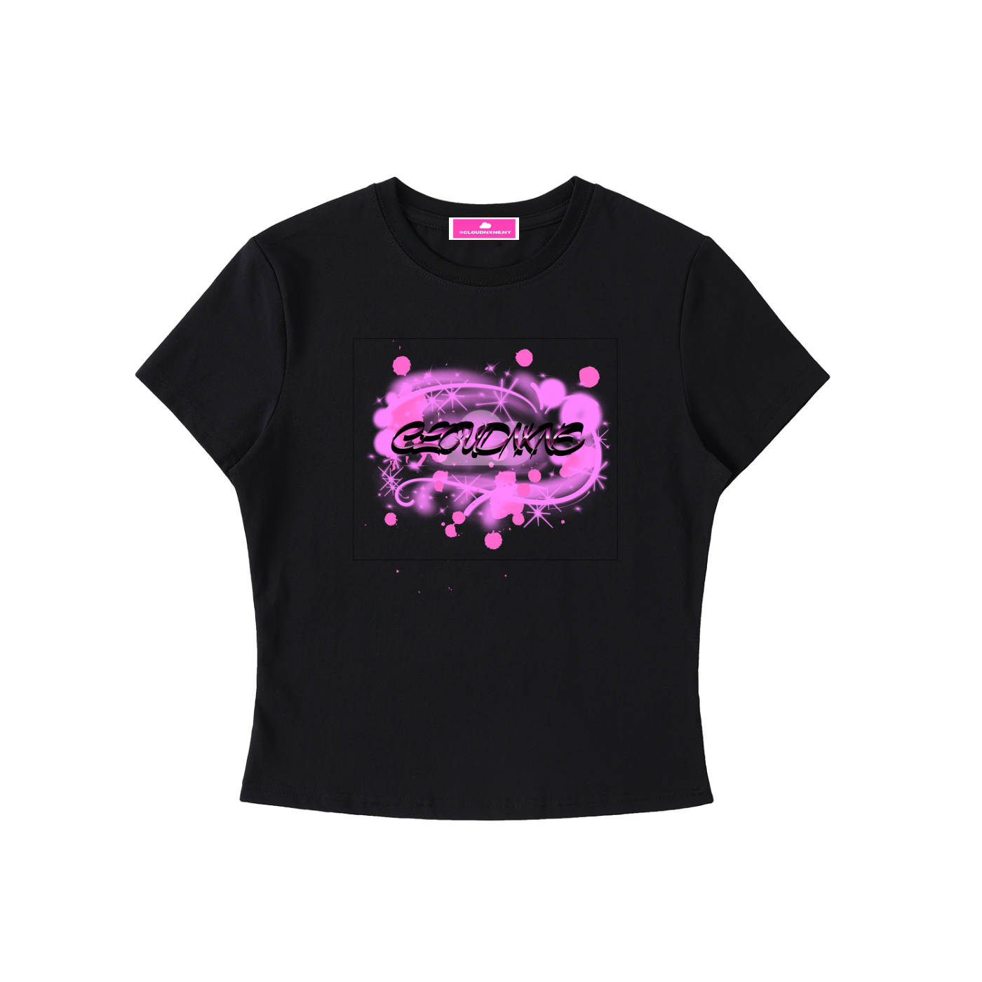 "90s CLOUDNXNE" Baby Tee