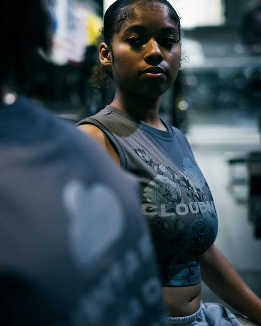 ORIGINS: "Serenity" Cropped T-Shirt